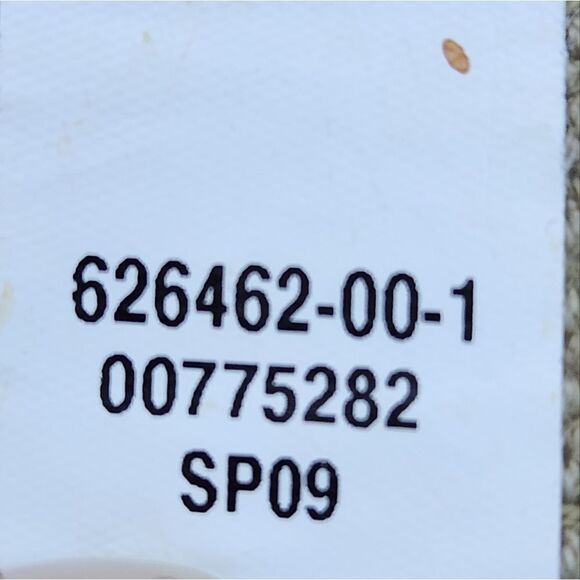 💜Tan w/Gold Toned Interlocking Buckle Wide Elastic Belt - Picture 7 of 7